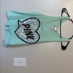 Pink tank top